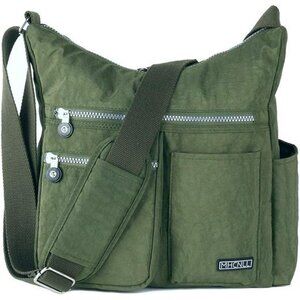 Crossbody Bag with Anti Theft RFID Pocket - Women Lightweight